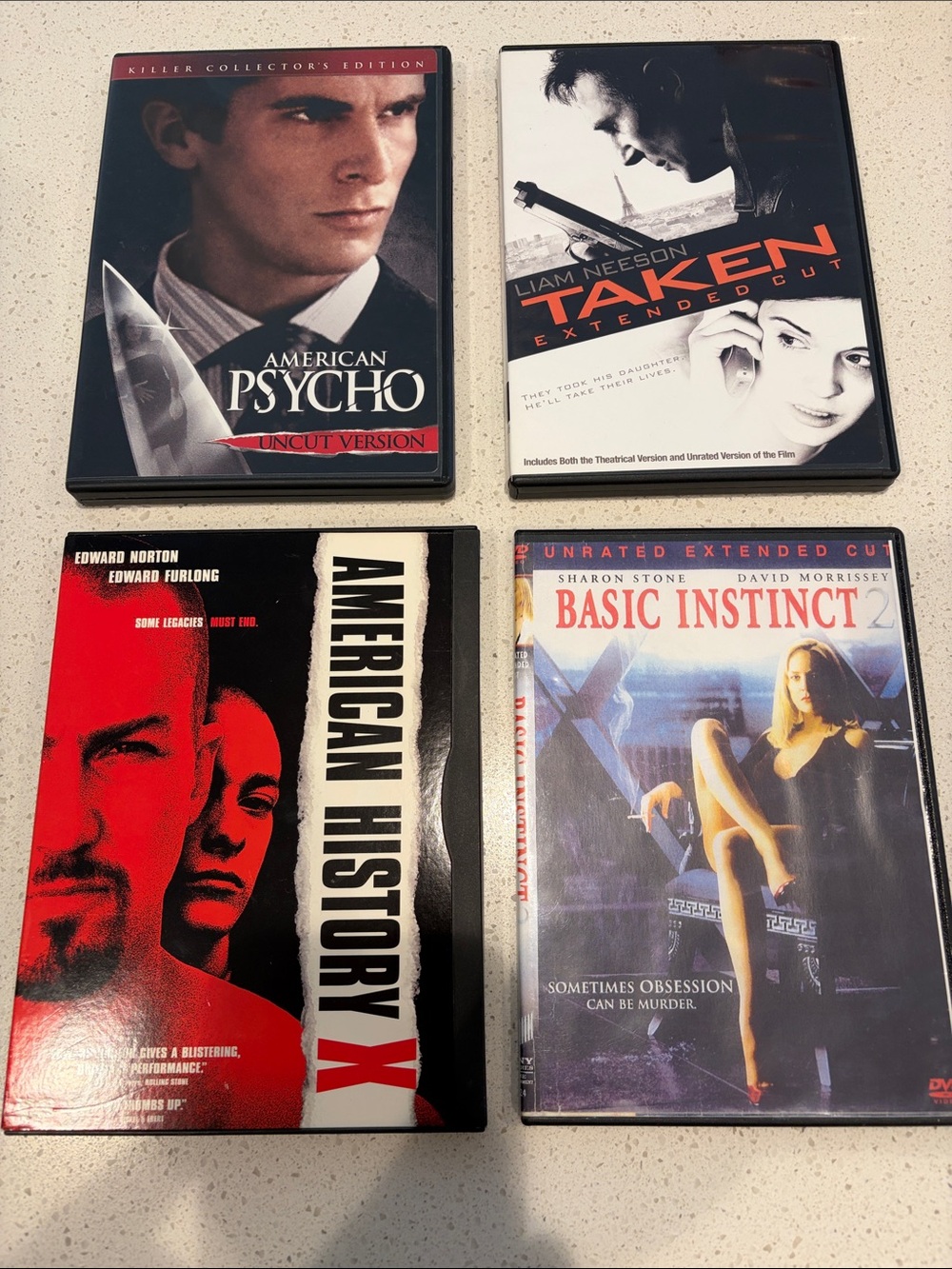 Four DVDs NOT for the weak at Heart!!!